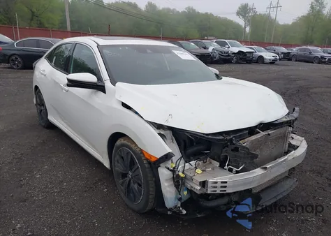 2017 Honda Civic Ex-L из США, поврежденный, VIN SHHFK7H88HU420110